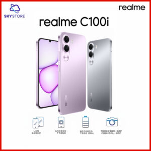 Realme C100i 4G, Versão Global, processador Unisoc T7250, NFC