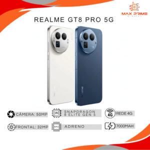 Realme GT8 Pro 5G, Versão Global, 512GB e 16GB RAM, Processador