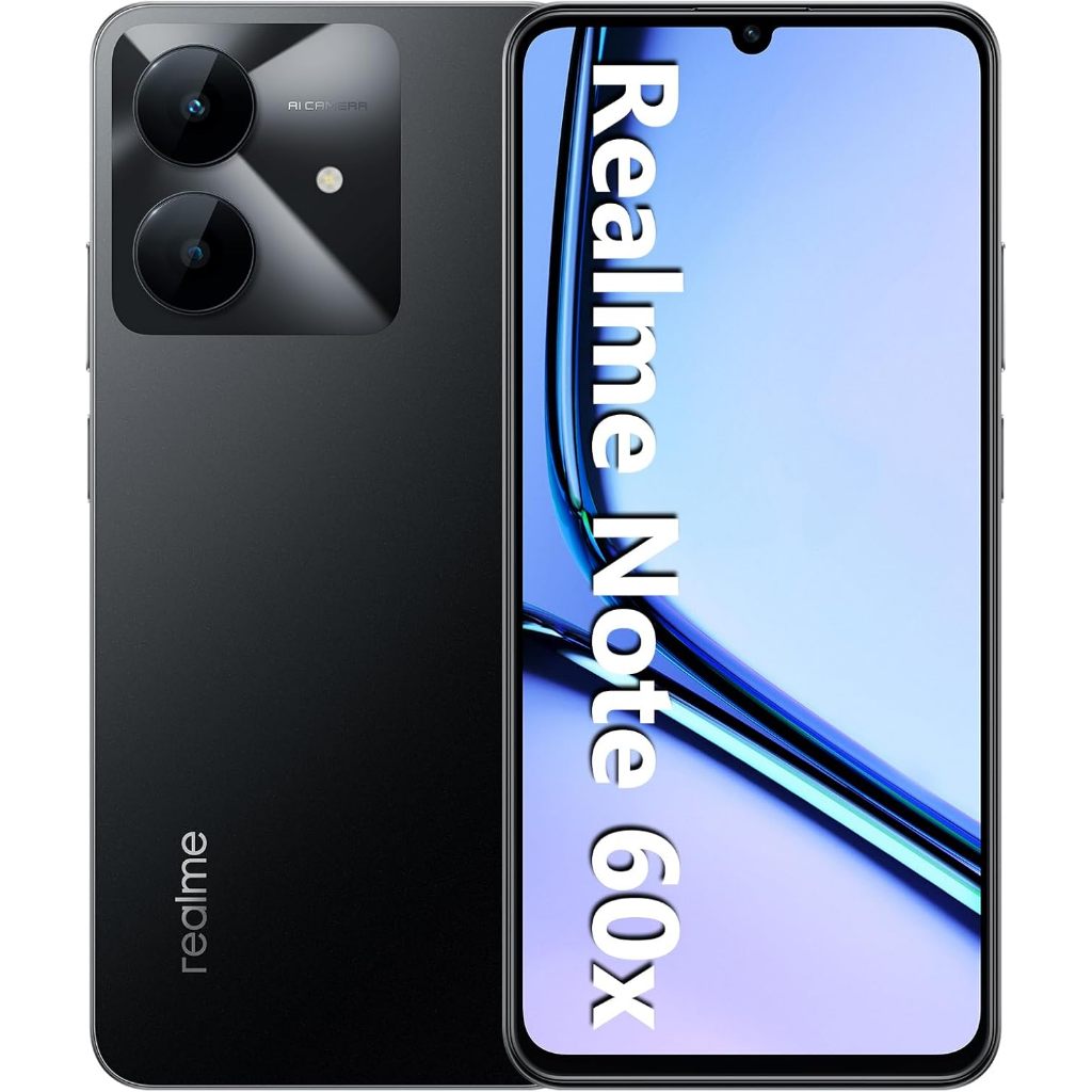 Realme Note 60X Smartphone com Tela Grande 6.74