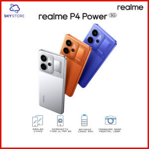 Realme P4 Power 5G, Versão Global, e RAM, Processador Dimensity 7400