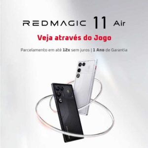 Redmagic 11 Air Celular Gamer 5G 12 16 256 512GB, Snapdragon 8 Elite