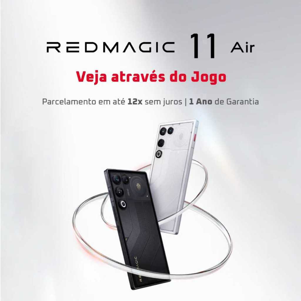 Redmagic 11 Air Celular Gamer 5G 12 16 256 512GB, Snapdragon 8 Elite