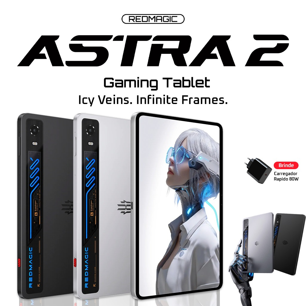 Redmagic Astra 2 Gaming Tablet Mini 9.06'' OLED 8300mAh 8 Elite Gen