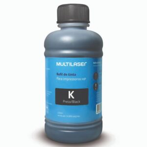 Refil de Tinta para Cartucho Impressoras HP com 250ml Multilaser