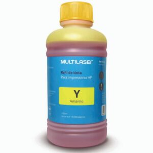 Refil de Tinta para Impressoras 250ml Amarelo Multilaser