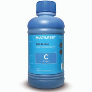 Refil de Tinta para Impressoras 250ml Ciano Multilaser