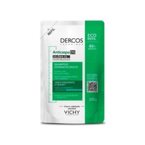 Refil Shampoo Anticaspa DS Vichy Dercos Cabelos Normais e Oleosos 200g
