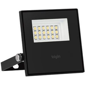 Refletor LED Tipo Projetor 30W 6500K Preto Elgin