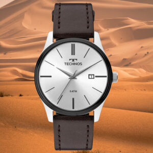 Relógio Bicolor Masculino Analógico Technos Steel 2115MPP 1K