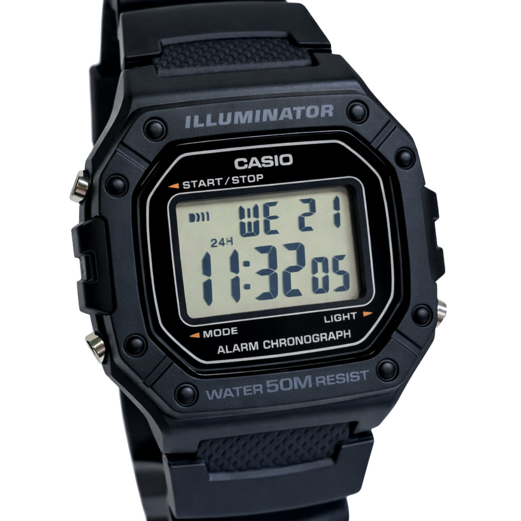 Relógio Casio Digital Esportivo Masculino Preto — Relógios e Óculos