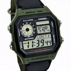 Relógio Casio Digital Masculino World Time