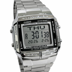 Relógio Casio Digital Vintage Masculino Prata