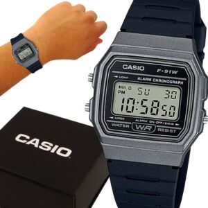 Relógio Casio Preto Original Com Garantia 1 Ano Prova D’água