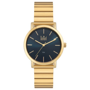 Relógio Dumont Masculino Traveller Dourado DU2035MPA 4A