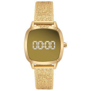 Relógio Euro Feminino Fashion Fit Reflexos Dourado EUMD2392AF 4D