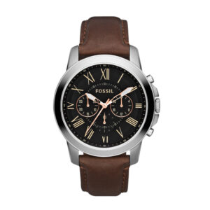 Relógio Fossil Masculino Grant Prata Z