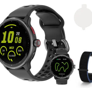 Relógio Inteligente Gps Smartwatch Amoled 3atm Sport Gps Caixa Preto — Smartwatch e Wearables