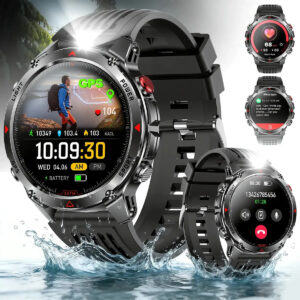 Relógio Inteligente Smartwatch GPS Autônomo À prova d’água 3ATM