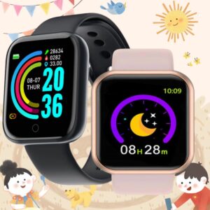 Relógio Inteligente Unissex e Infantil Smartwatch Eletrônico Y68