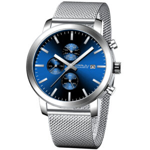 Relógio Masculino Crrju Marca Original Simples Multifuncional