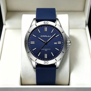 Relógio Masculino Crrju Original Genuíno Nova Moda Simples Luminosa