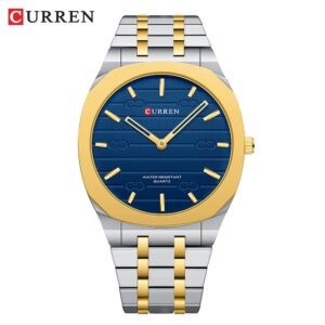 Relógio Masculino Curren Marca Original Top Luxo Aço Inoxidável