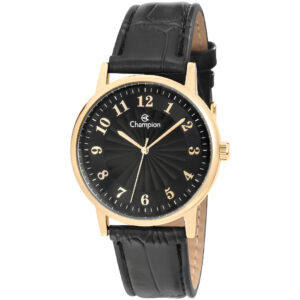 Relógio Masculino Original Champion Analógico Com Pulseira De Couro