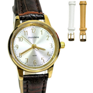 Relógio Mondaine Feminino Analógico 3 Pulseiras 32714LPMKDH2