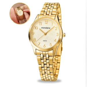 Relógio Mondaine Feminino De Pulso Analógico Pequeno Minimalista