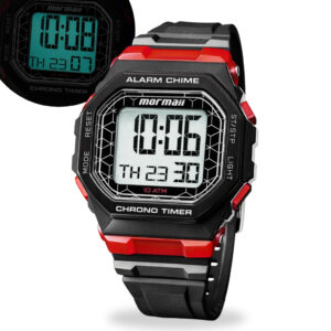 Relógio Mormaii Masculino Digital Esportivo Para Academia Quartz Com