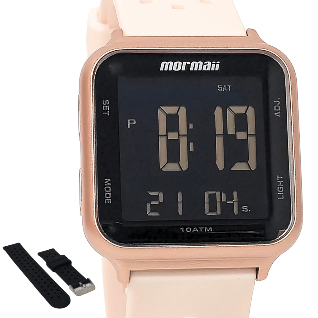 Relógio Mormaii Unissex Digital Duas Pulseiras MO6600AJ T8T