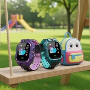 Relógio rastreador GPS infantil 2G com Sos, câmera e bate-papo por