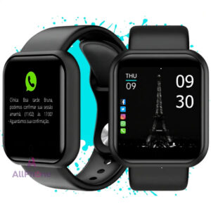 Relogio Smartwatch Digital Masculino Feminino Bluetooth Ios Android