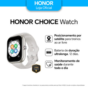 Relógio Smartwatch Honor Choice Haylou Watch Tela Amoled 1.95 Com Gps