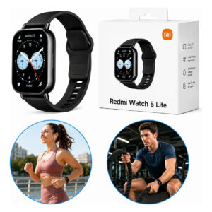 Relógio Smartwatch Redmi Watch 5 Active Lite Xiaomi Preto Prateado — Smartwatch e Wearables
