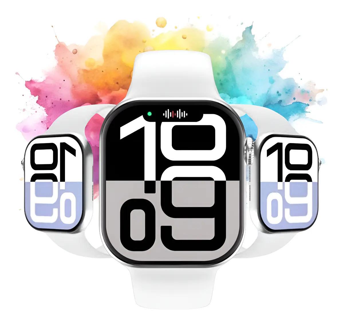 Relógio Smartwatch S11 Pro Series 11 Amoled Gps Whatsapp Nfc Prateado — Smartwatch e Wearables