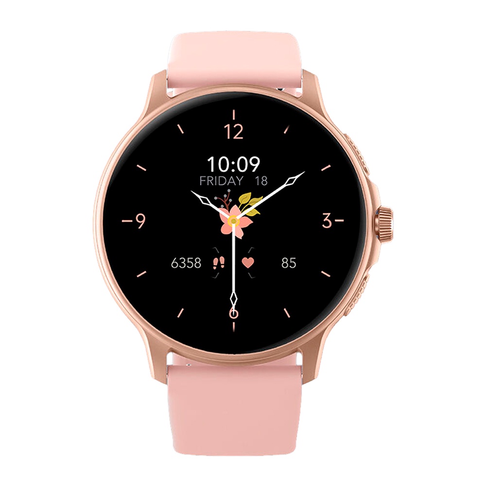Relógio Smartwatch Zwear BT 5.3 Tela 1,4 pol Rosa