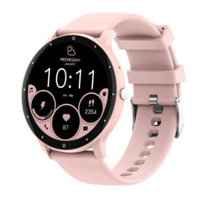 Relógio Smartwatch Zwear Zl02c Pro Tela 1.28 pol. Rosa