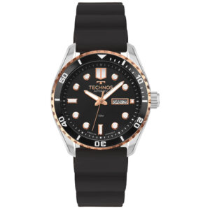Relógio Technos Automático Masculino Diver Bicolor 8205PB 2P