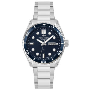 Relógio Technos Automático Masculino Diver Prata 8205OX 1A