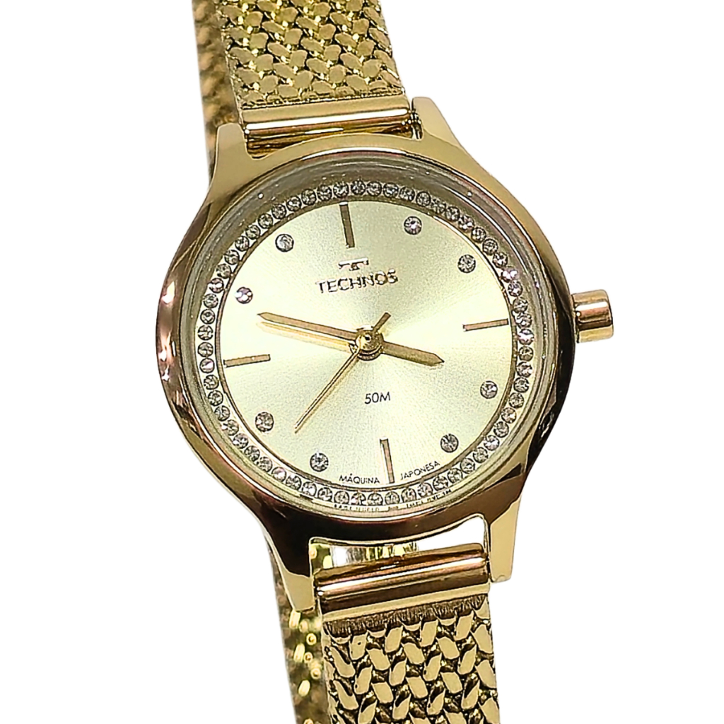 Relógio Technos Feminino Analógico Mini Dourado GL30FR 1X