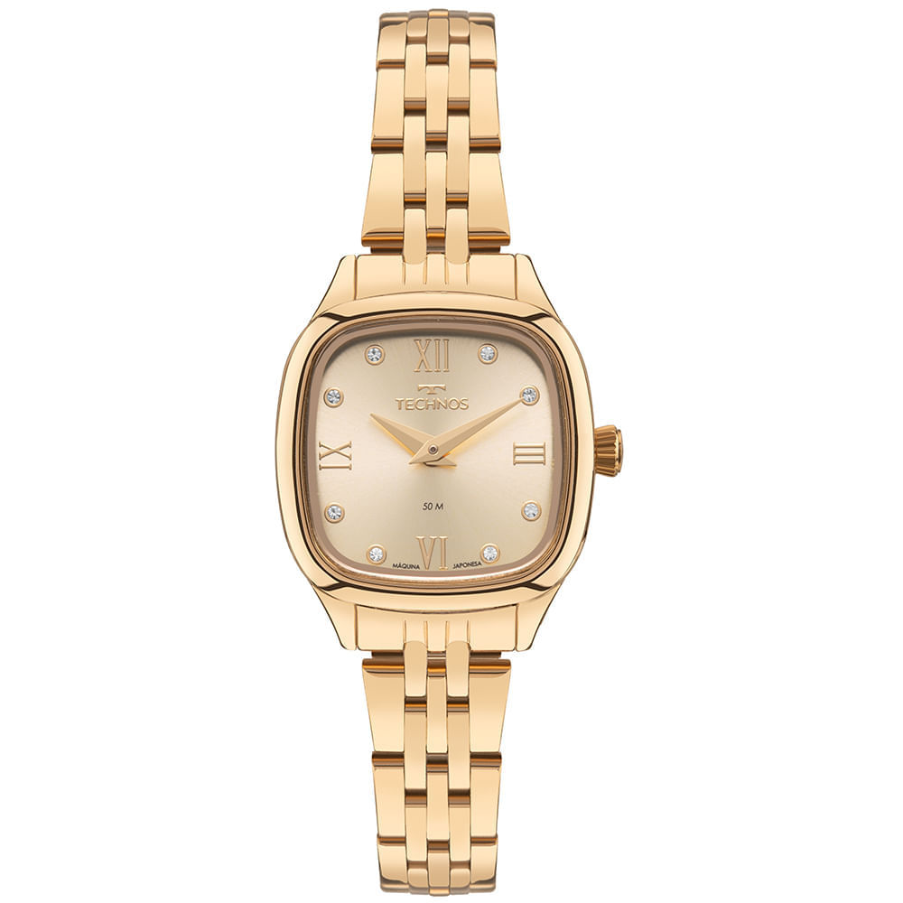 Relógio Technos Feminino Mini Dourado 2025LUP 1X