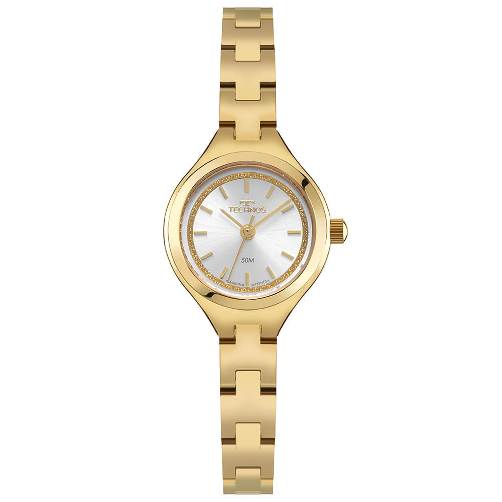 Relógio Technos Feminino Mini Dourado 2035NAM 1K