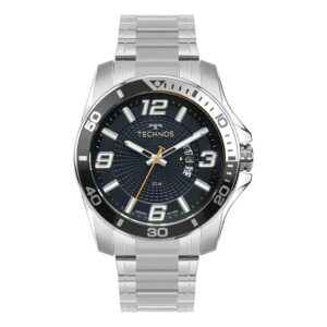 Relógio Technos Masculino 2117lfp 1a Racer Premium Prata