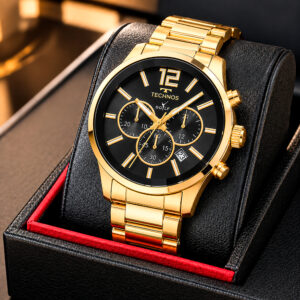 Relógio Technos Masculino Analógico Dourado Original Luxo — Relógios e Óculos