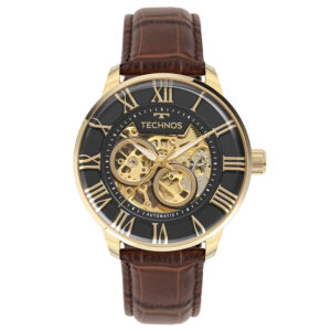 Relógio Technos Masculino Automático Skeleton Dourado G3265AT 0M