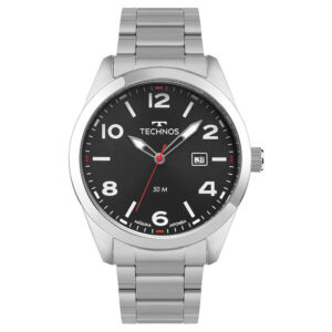Relógio Technos Masculino Militar Prata 2115TYP 1P
