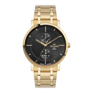 Relógio Technos Masculino Slim Dourado 6P23AP 1P