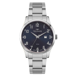 Relógio Technos Masculino Steel Prata 2115TZC 1A
