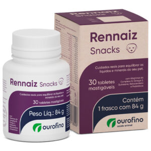 Rennaiz Snacks 30 tabletes palatáveis ourofino P Cães